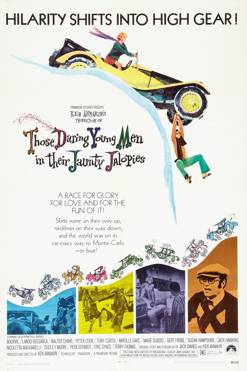 Those Daring Young Men in Their Jaunty Jalopies (1969) - poster 1