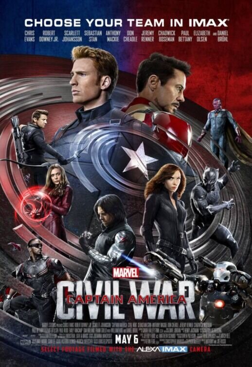 Captain America: Civil War (2016) - poster 11