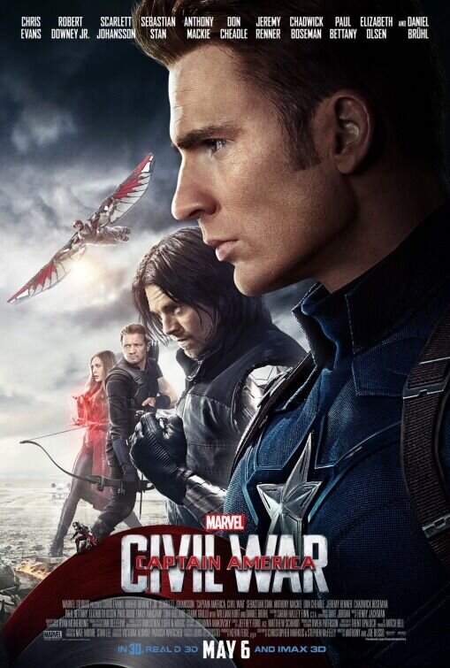 Captain America: Civil War (2016) - poster 8
