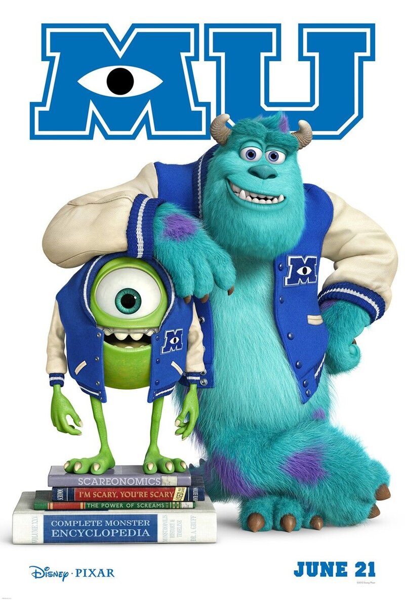 Monsters University (2013) - poster 6