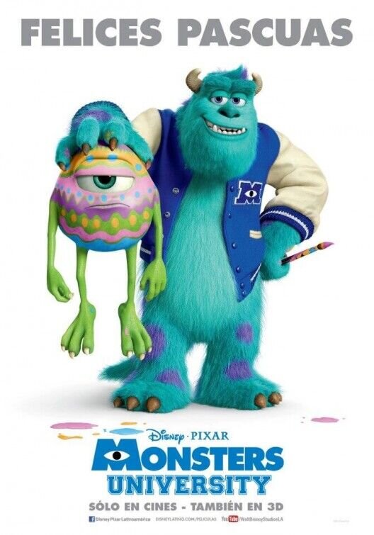 Monsters University (2013) - poster 16