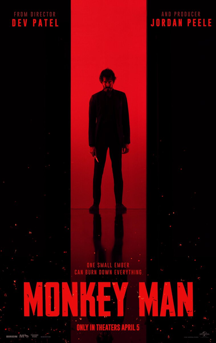 Monkey Man (2024) - poster 1