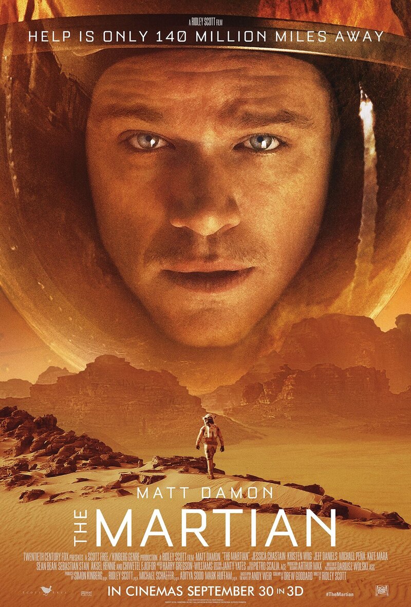 The Martian (2015) - poster 5