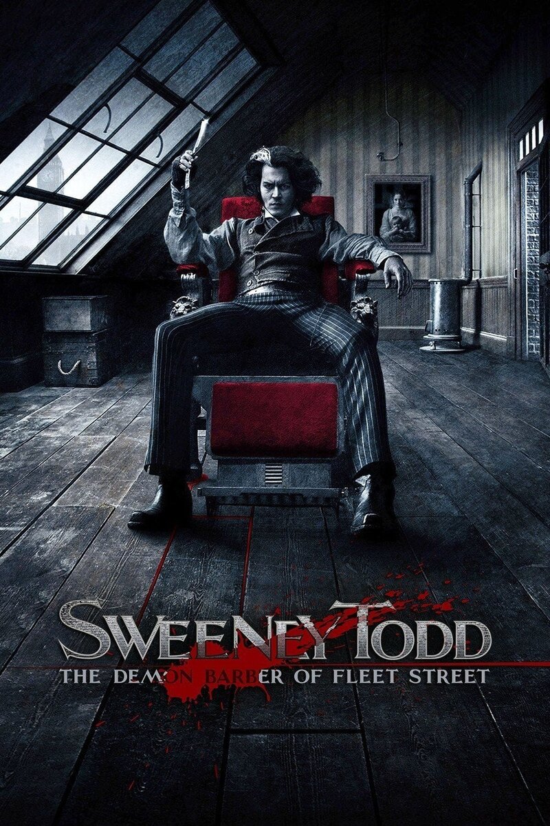 Sweeney Todd: The Demon Barber of Fleet Street (2007) - poster 1