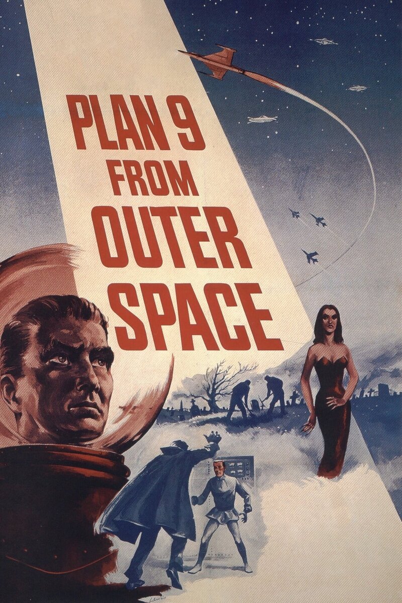 Plan 9 from Outer Space (1957) - poster 1