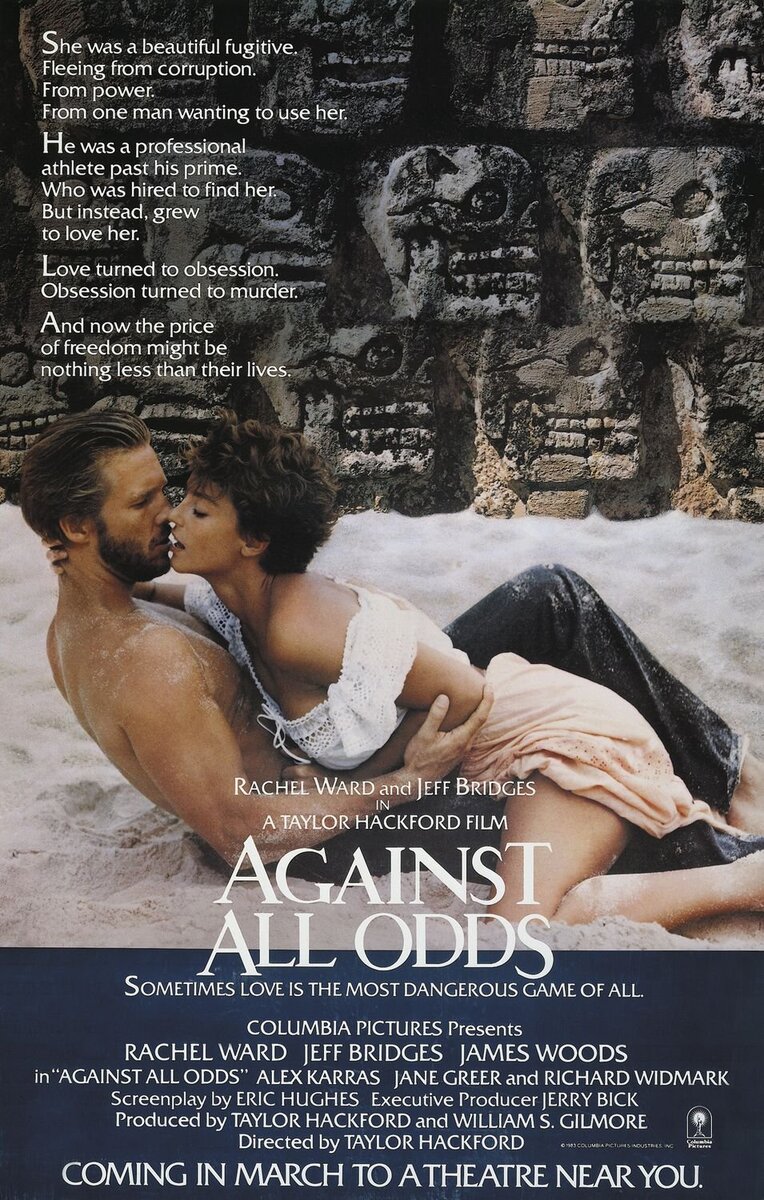 Against All Odds (1984) - poster 2