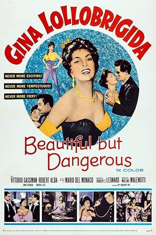 Beautiful But Dangerous (1956) - poster 1