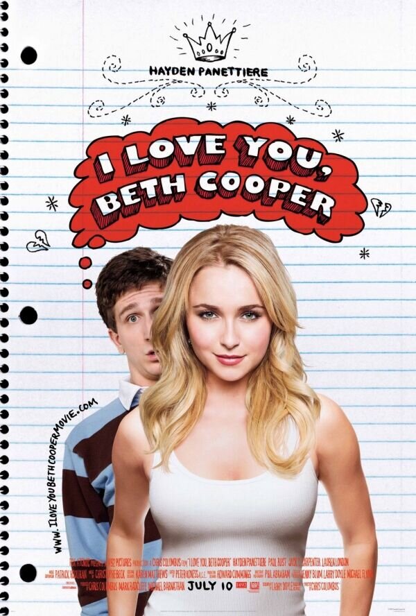 I Love You, Beth Cooper (2009) - poster 2