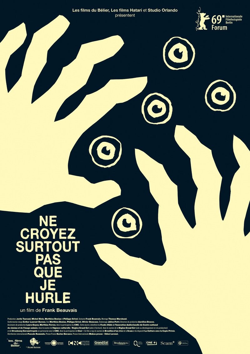 Ne croyez surtout pas que je hurle / Just Don't Think I'll Scream (2018) - poster 1