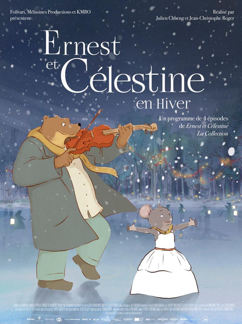 Ernest et Célestine en hiver (2018) - poster 1