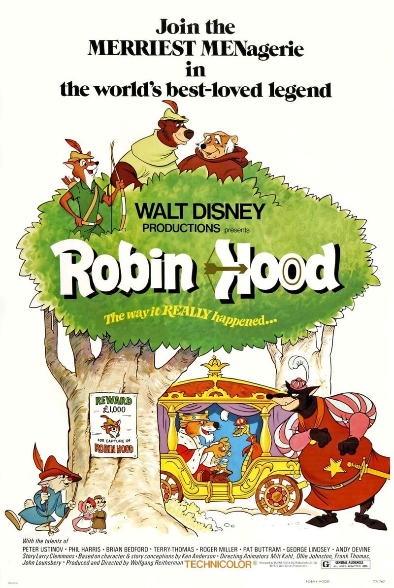 Robin Hood (1973) - poster 2
