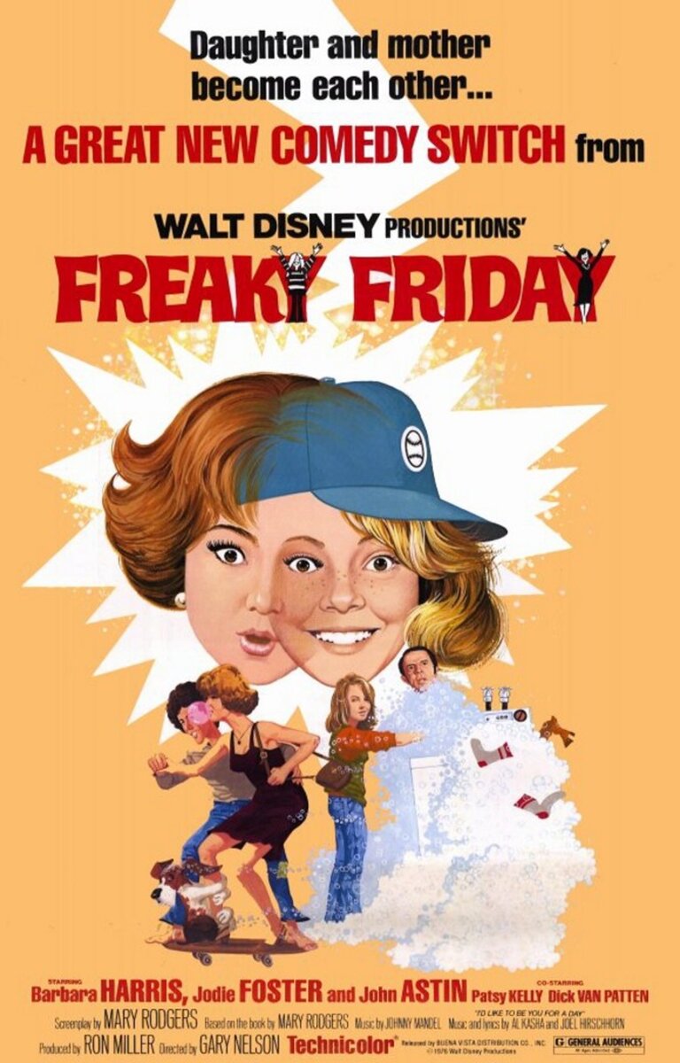 Freaky Friday (1976) - poster 2