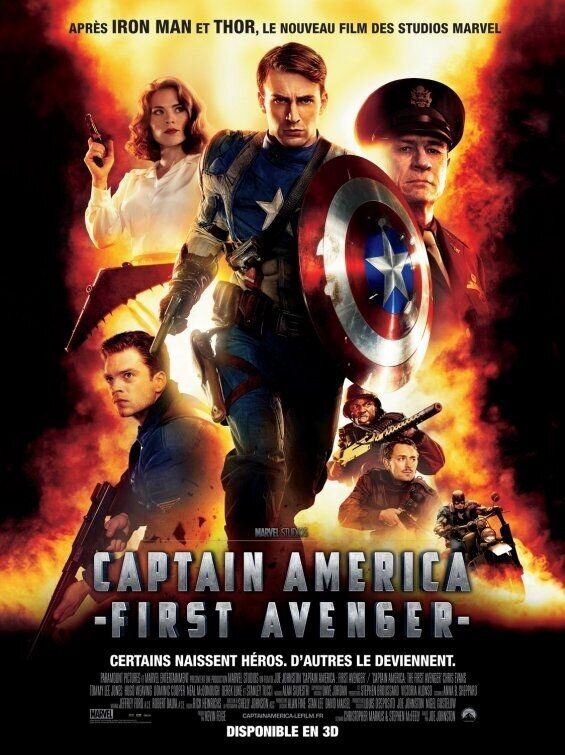 Captain America: The First Avenger (2011) - poster 12