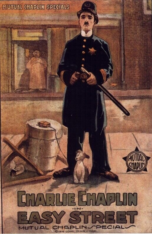 Easy Street (1917) - poster 2