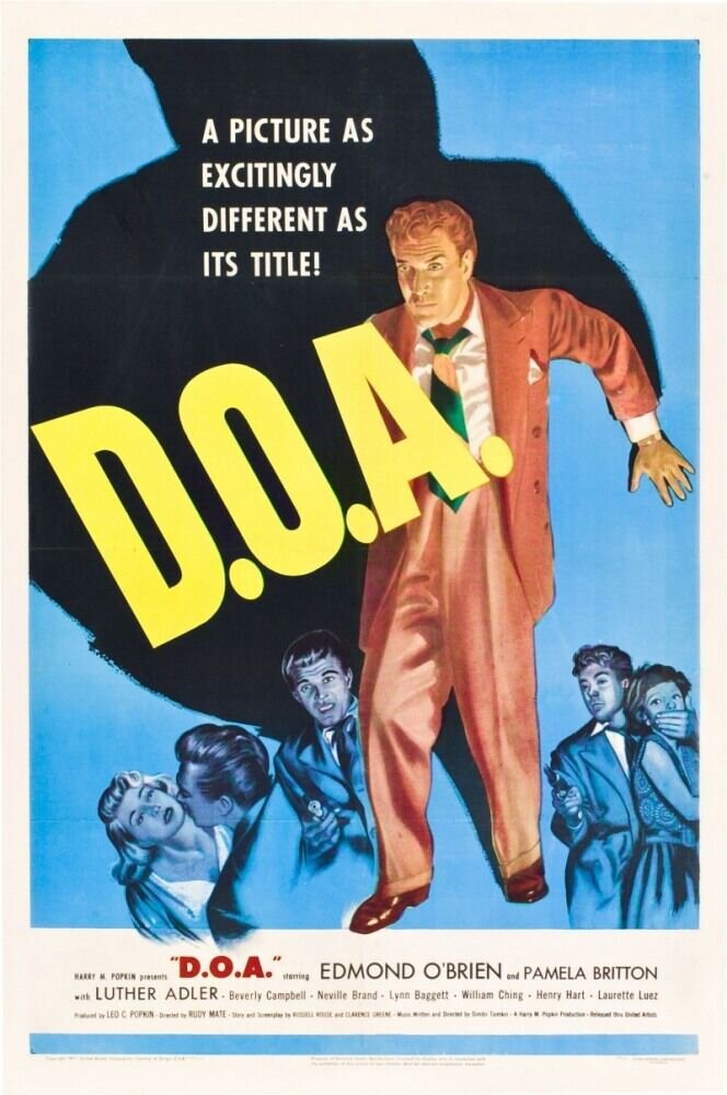 D.O.A. (1950) - poster 2