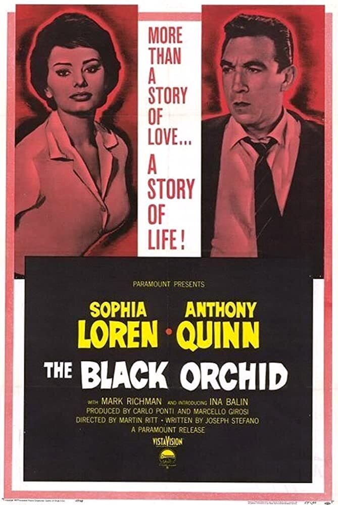Черная орхидея (1958) - постер 2