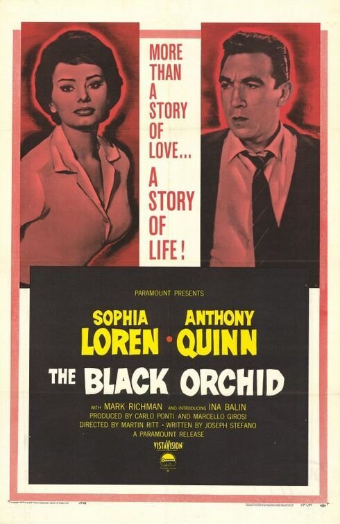 Черная орхидея (1958) - постер 1