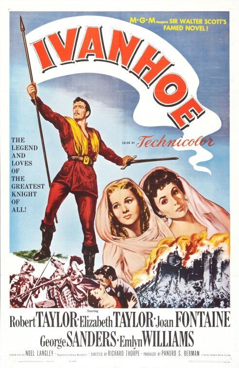 Ivanhoe (1952) - poster 2