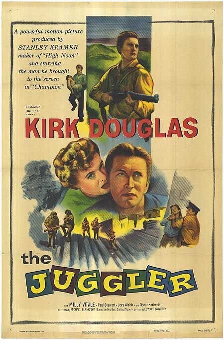 The Juggler (1953) - poster 2