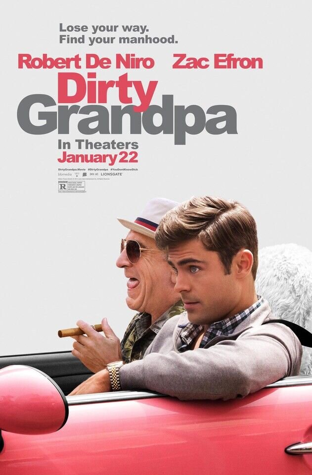 Dirty Grandpa (2015) - poster 5