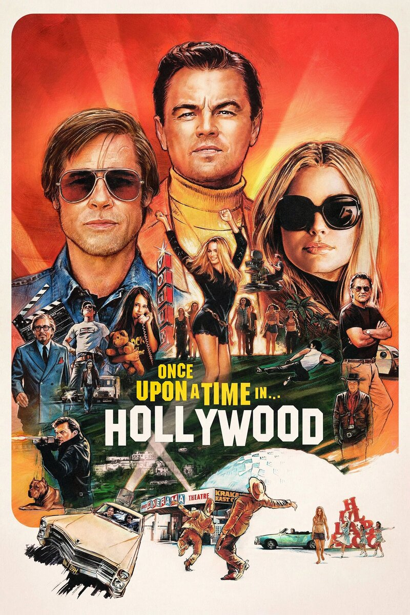 Once Upon a Time in Hollywood (2019) - poster 1