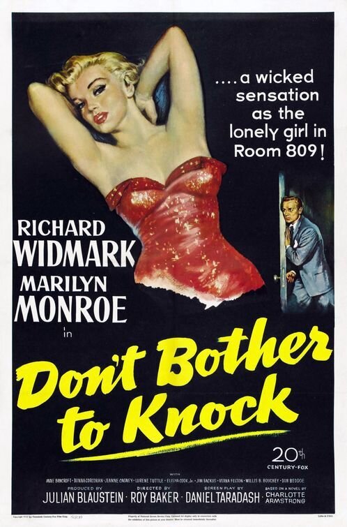 Don't Bother to Knock (1952) - poster 2