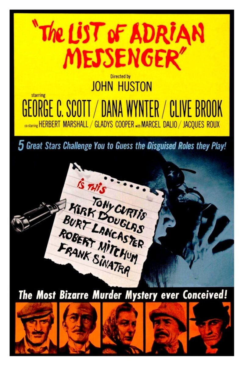 The List of Adrian Messenger (1963) - poster 1