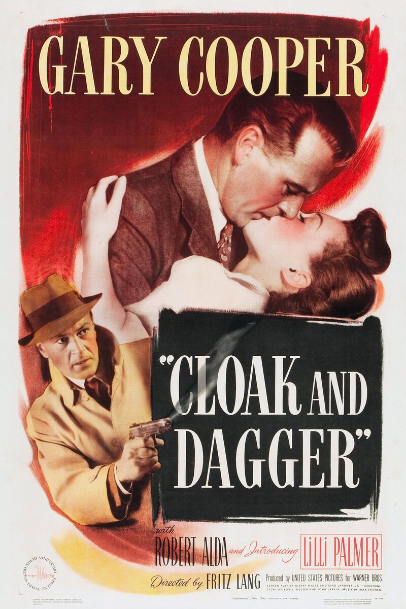 Плащ и кинжал (1946) - постер 2