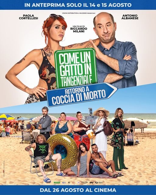 Come un gatto in tangenziale - Ritorno a Coccia di Morto (2021) - poster 2