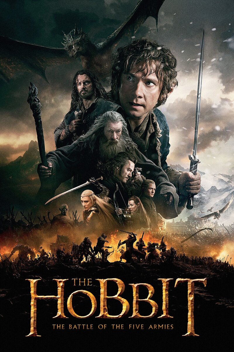 The Hobbit: The Battle of the Five Armies (2014) - poster 1
