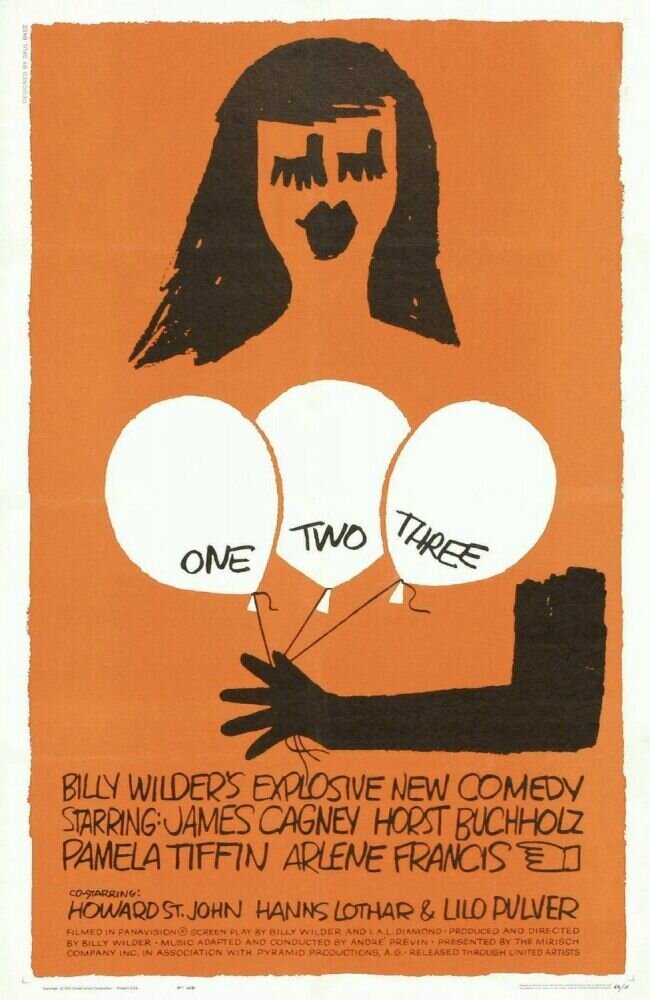 One, Two, Three (1961) - poster 2