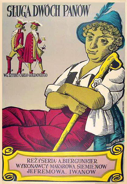 Sluga dvukh gospod (1953) - poster 1