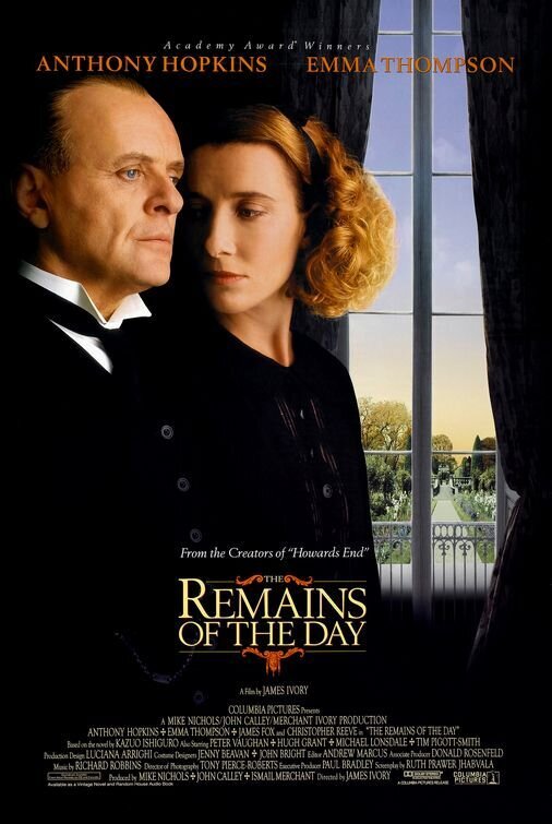 The Remains of the Day (1993) - poster 2