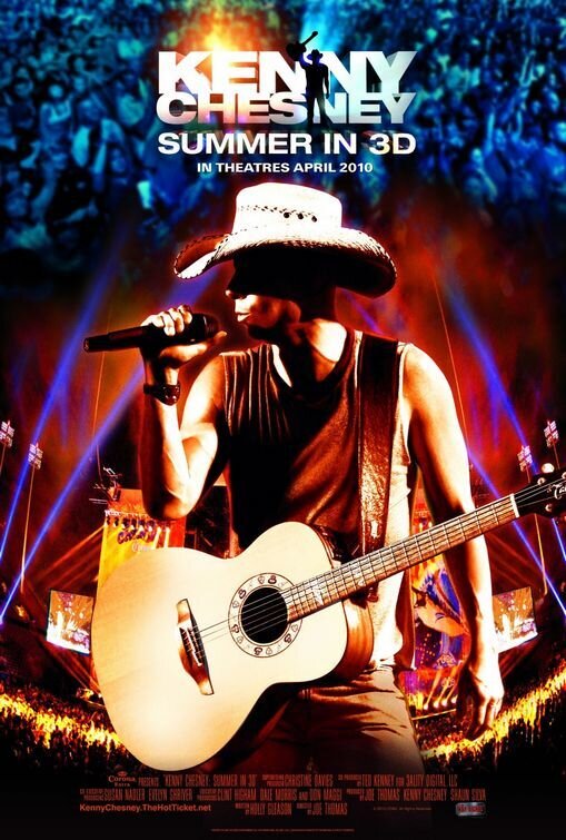 Kenny Chesney: Summer in 3D (2010) - poster 2