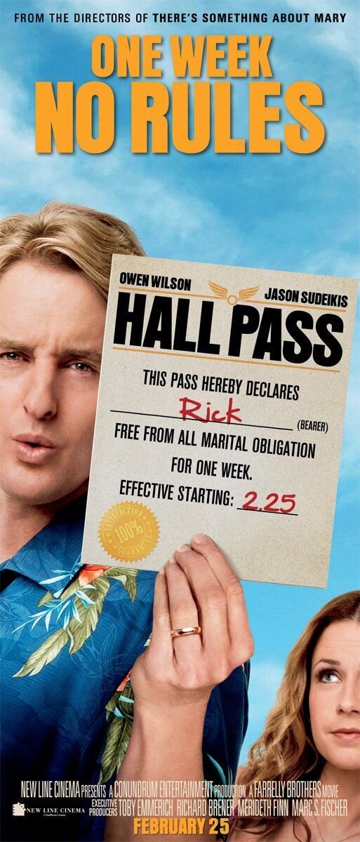 Hall Pass (2011) - poster 8