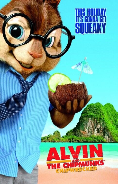 Alvin and the Chipmunks: Chipwrecked (2011) - poster 8