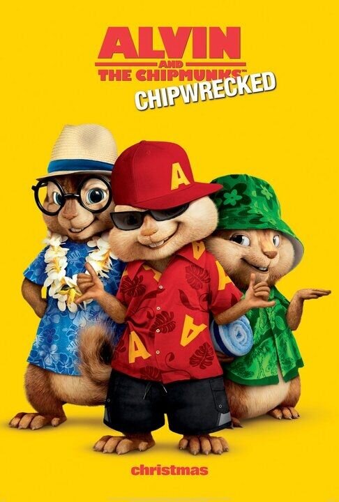 Alvin and the Chipmunks: Chipwrecked (2011) - poster 6