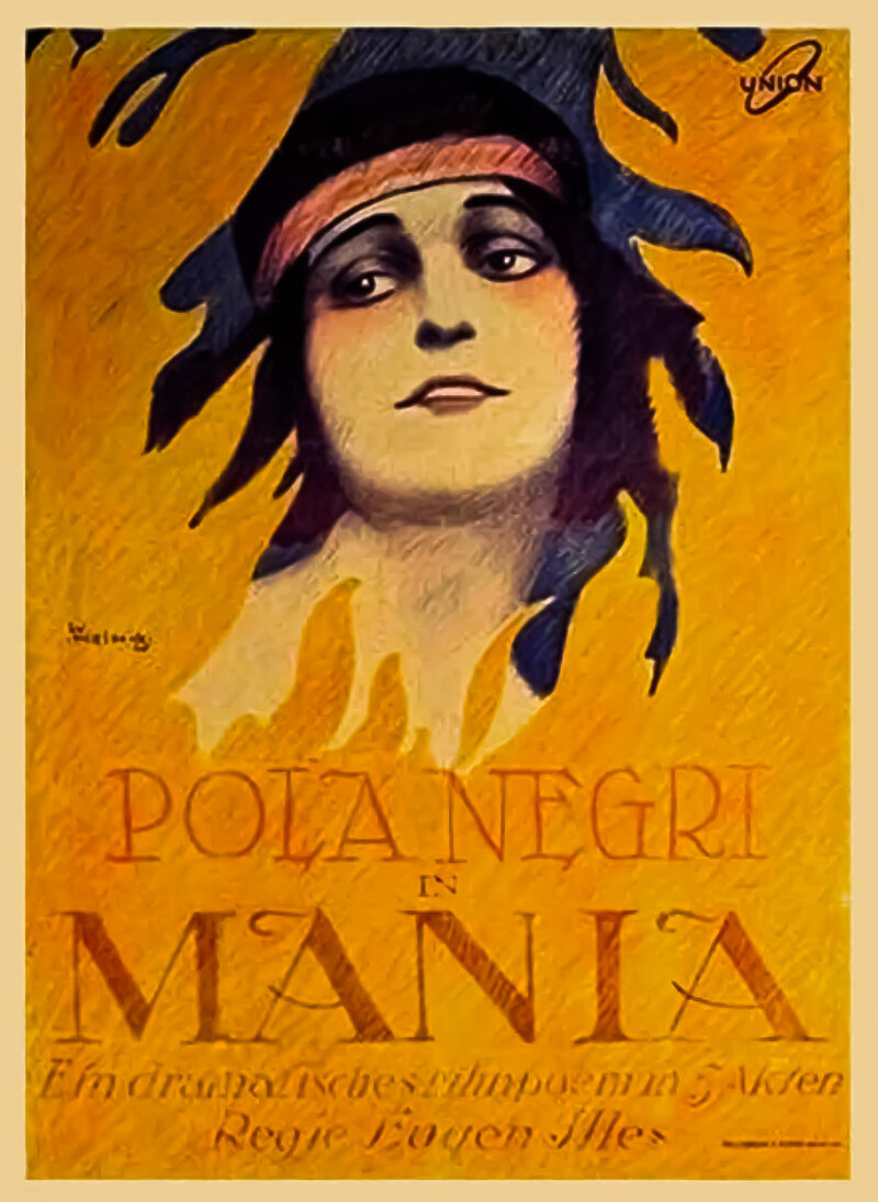 Mania (1918) - poster 1