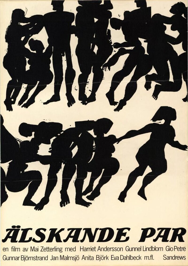 Älskande par (1964) - poster 1