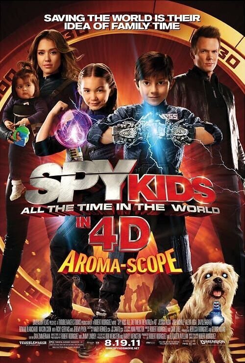 Spy Kids: All the Time in the World in 4D (2011) - poster 4