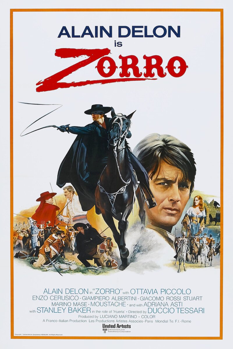 Зорро (1975) - постер 2
