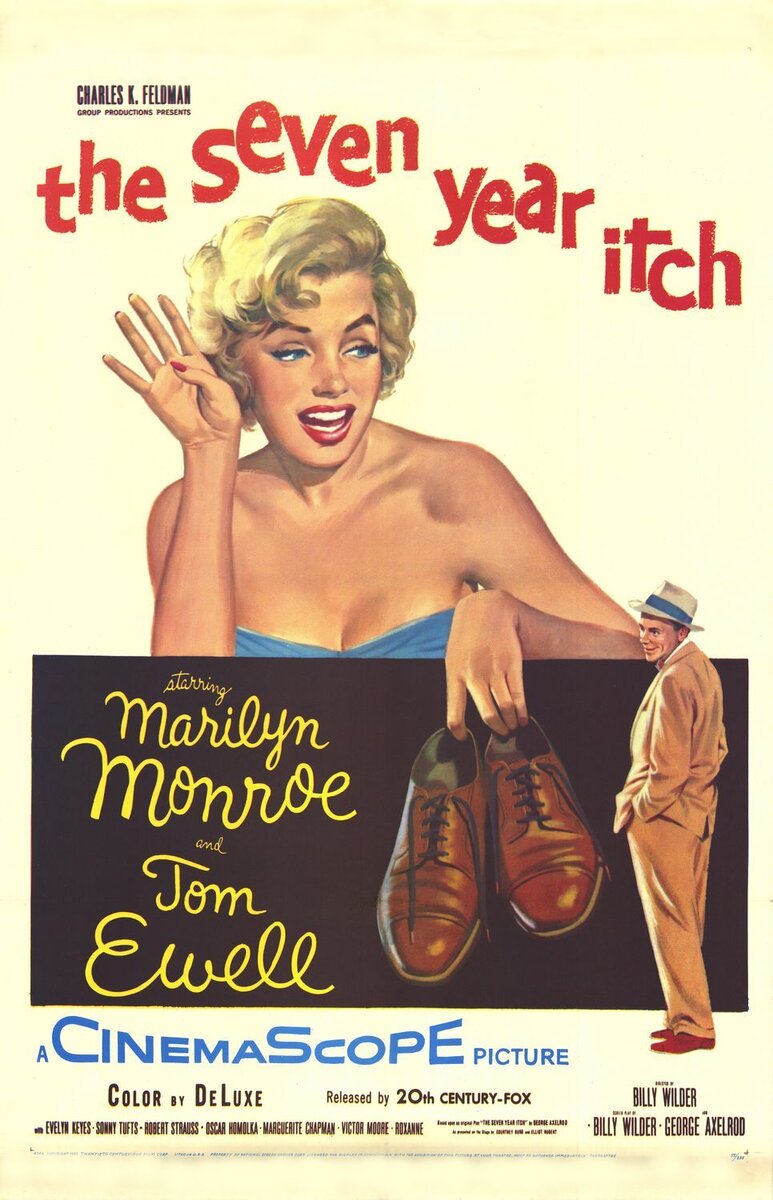 The Seven Year Itch (1955) - poster 2