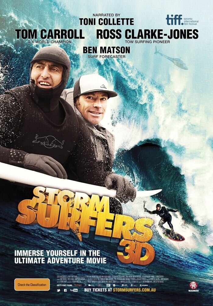 Storm Surfers 3D (2012) - poster 2