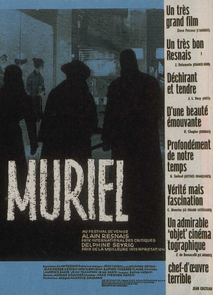 Muriel (1963) - poster 2