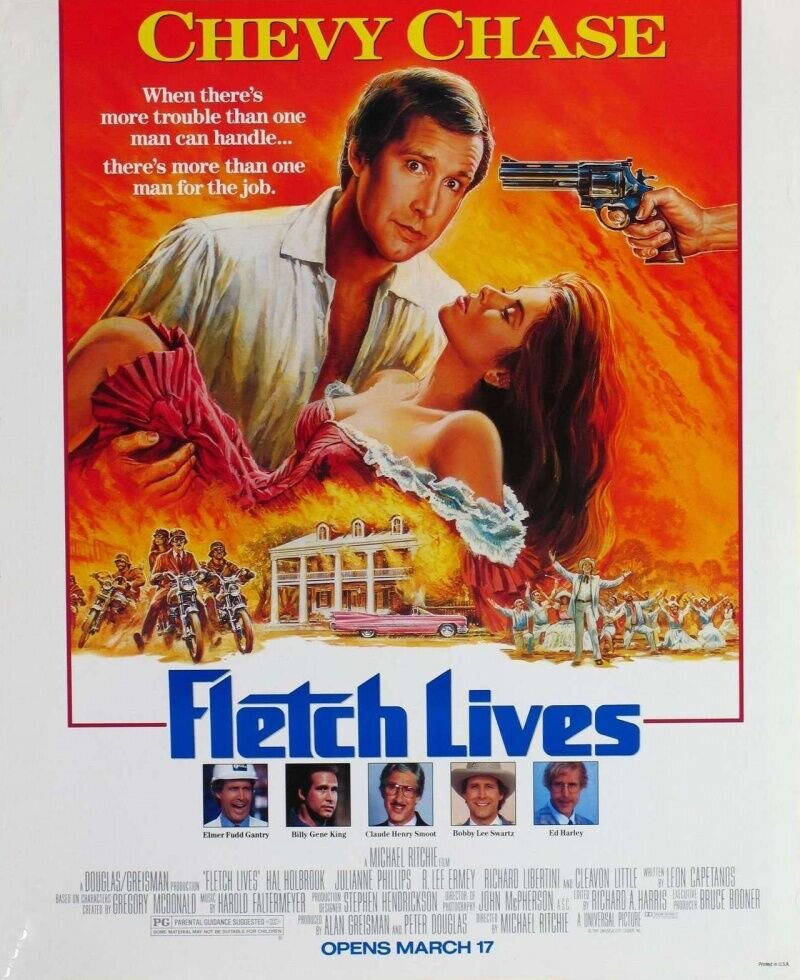 Fletch Lives (1989) - poster 2