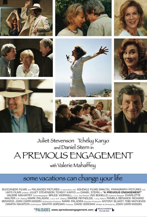 A Previous Engagement (2008) - poster 1