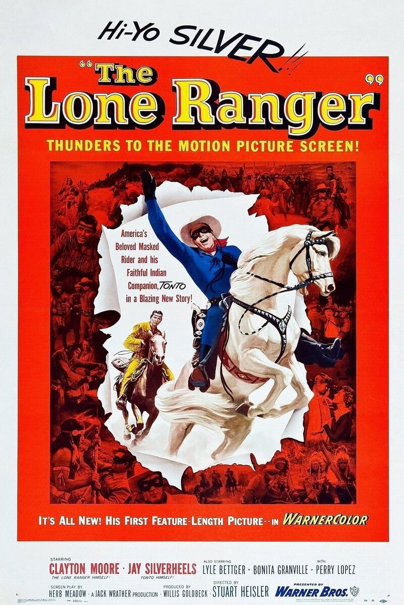 The Lone Ranger (1956) - poster 1