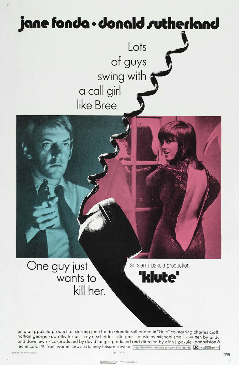 Klute (1971) - poster 2