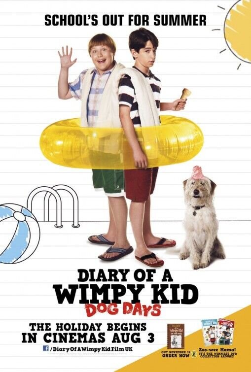 Diary of a Wimpy Kid: Dog Days (2012) - poster 2