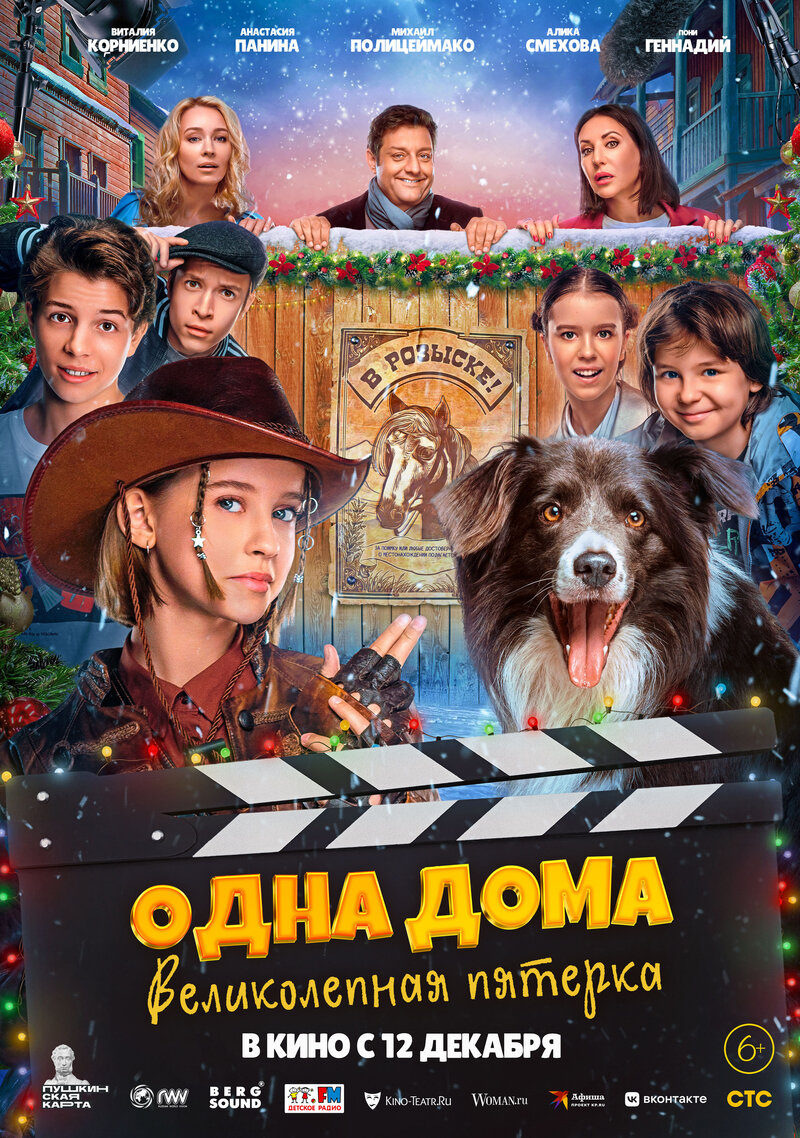 Odna doma. Velikolepnaya pyatyorka (2024) - poster 1
